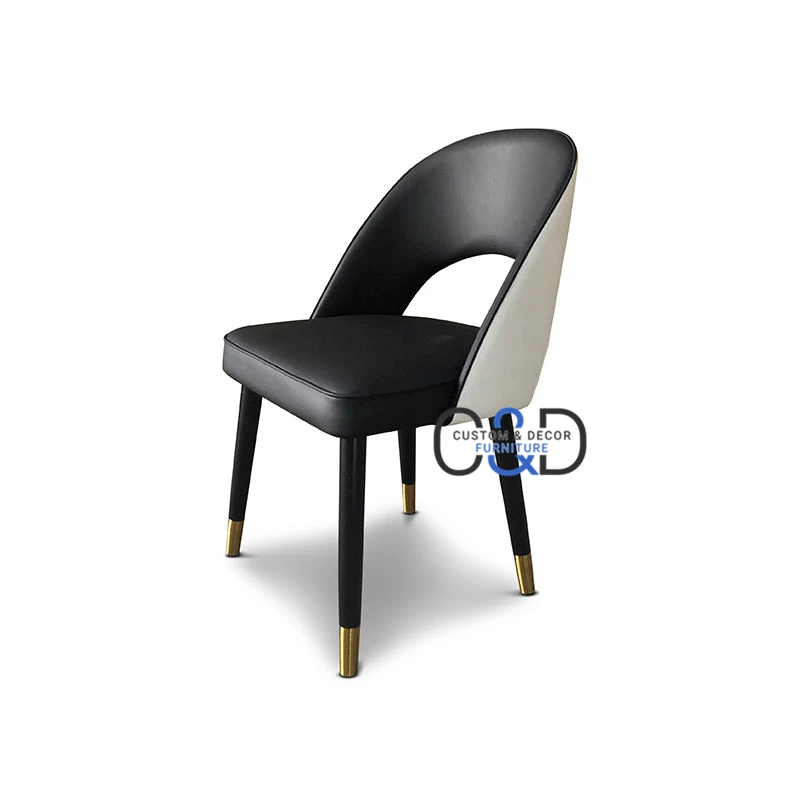 Современная Обеденная Мебель среднего века, бархатный стул для ресторана