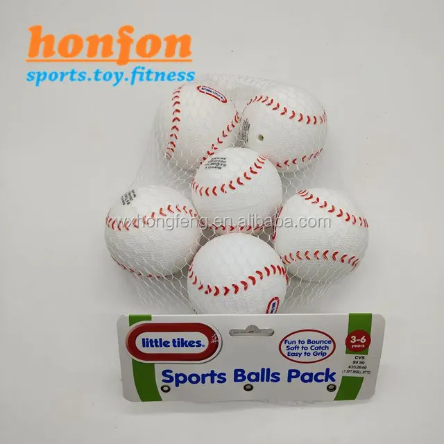 inflatable squeeze soft pvc toy baseball