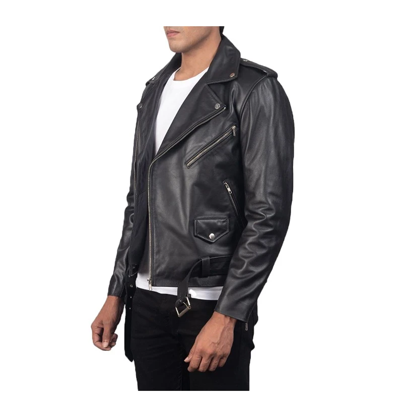 Men Autumn Popular Style Men Wholesale Fashion Zipper Pu For Men veste en cuir homme jacke Leather jacket