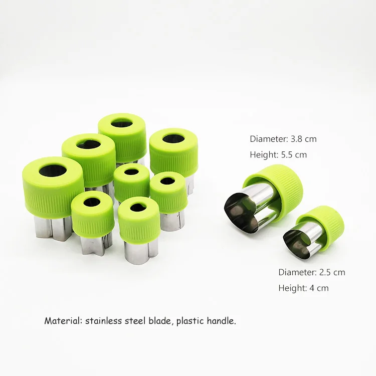 Набор сэндвич-резаков Amazon для детей, резак для овощей и фруктов, нержавеющая сталь, резак для печенья и инструменты для украшения еды