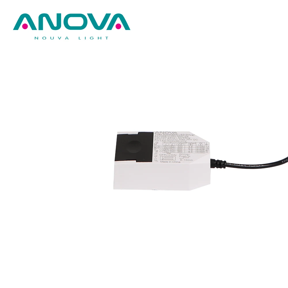 CE RoHs ErP flicker free 11-24V 200mA/250mA/300mA/350mA LED downlight ceiling lighting LED driver