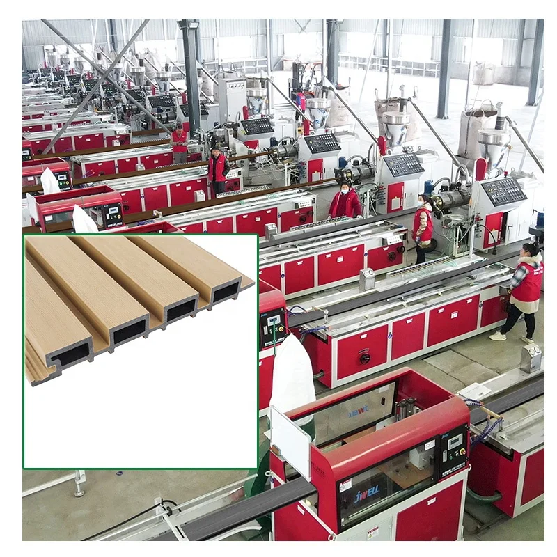 oem china wholesale batten pvc wood plastic composite exterior wall cladding