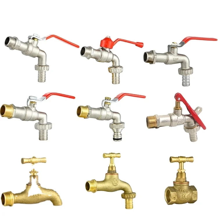 IFAN Garden Tap CW617 Brass Sliver Brass Bibcock For Water System