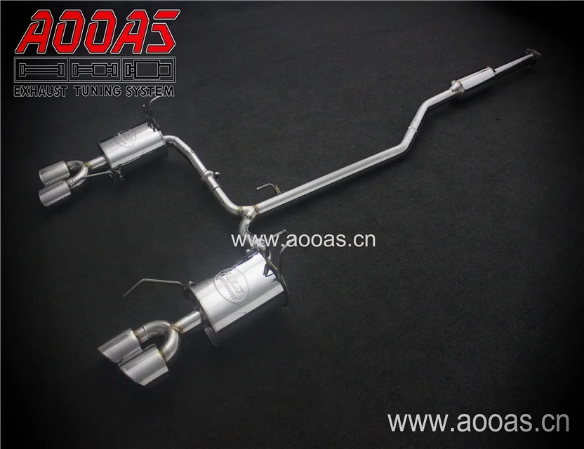 Высокопроизводительный поток для системы выхлопной трубы автомобиля Acura TLX, активный звук выхлопной трубы