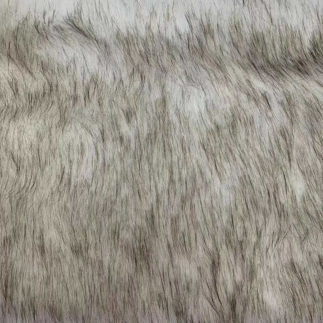 Plush Fabrics Plush Fox Fur Dyed Tip Hair Hat Collar Clothing Crafts Toys Pillows