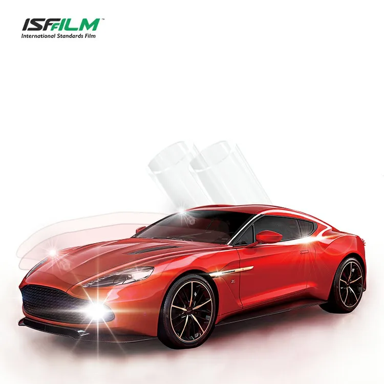 Глянцевая прозрачная самоклеящаяся пленка из ТПУ полное покрытие устойчивая к царапинам tph нанопокрытие самовосстанавливающаяся ppf для упаковки