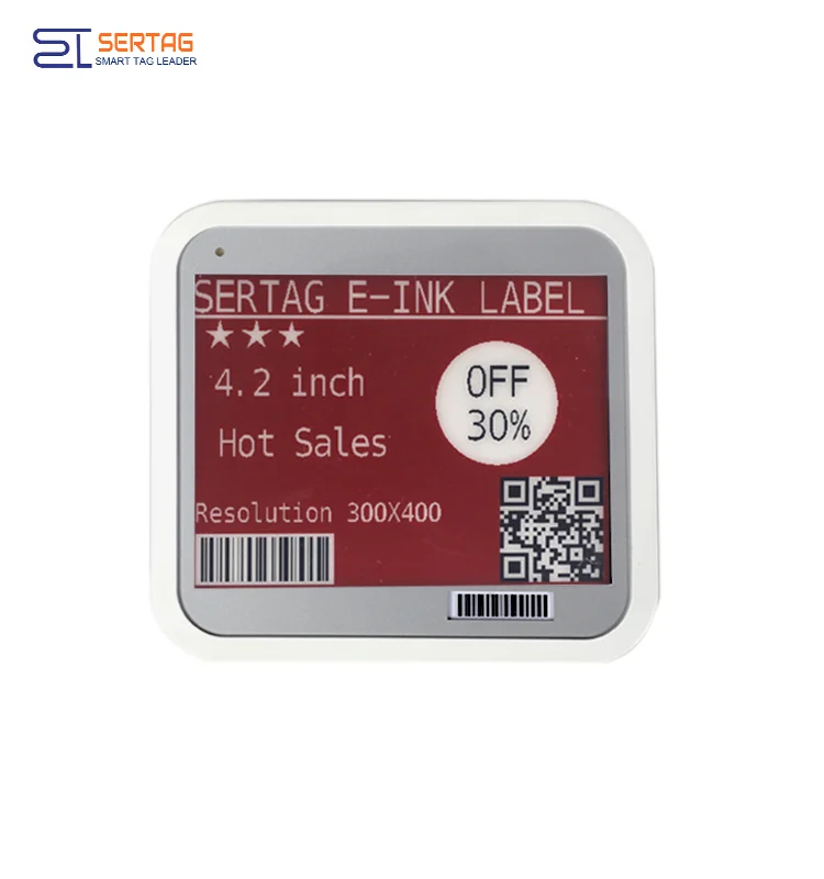 
Sertag Colorful Epaper Eink Electronic Shelf Label Price tag epd esl 