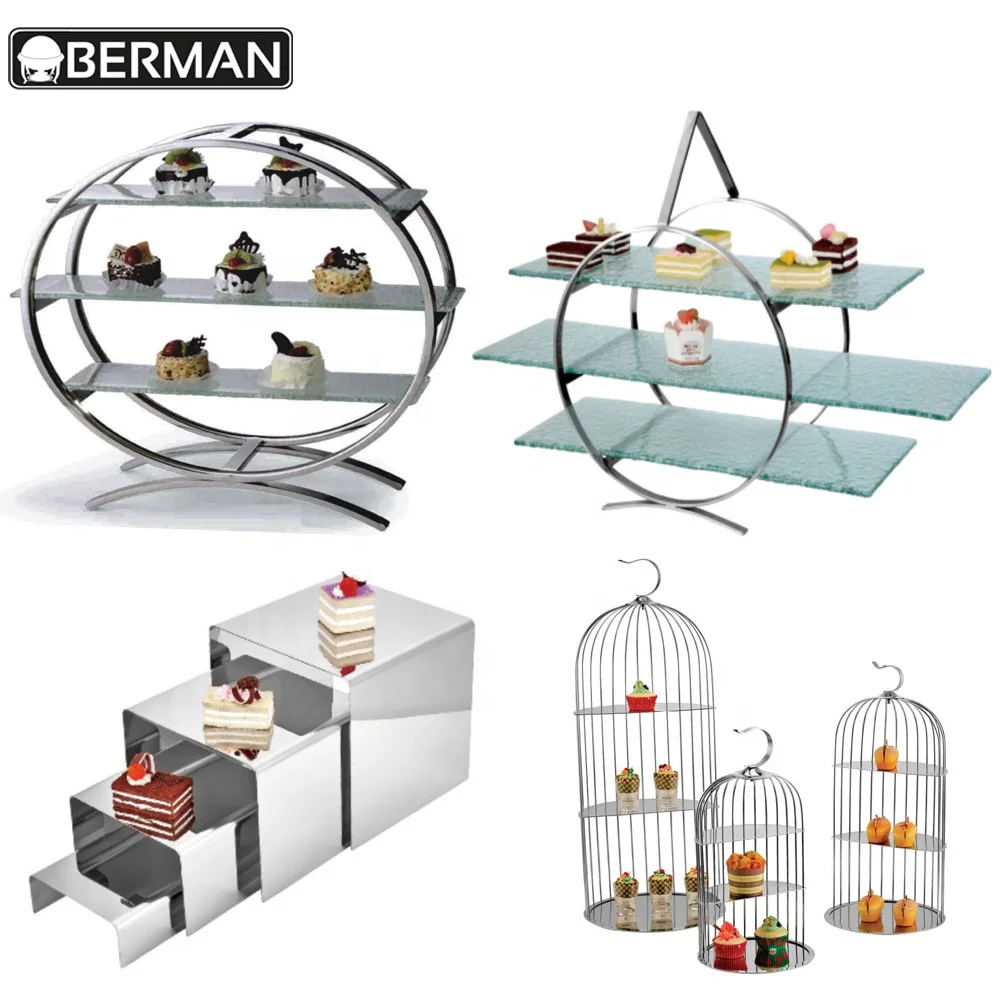 High quality bar supplies and equipment salad buffet display stand,catering stands and displays and risers for sale