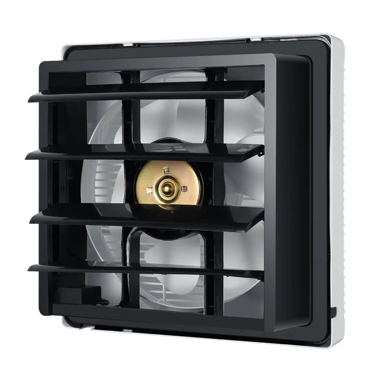 High Quality 6 8 10 12 Inch Square Household Room Window Shutter Extractor Exhaust Fan Kitchen Bathroom Ventilation Fan For Home