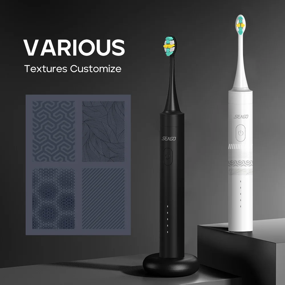 Seago SG-2725 High Quality Sonic Rechargeable Waterproof Travel Adult Power Dupont Wholesale Electric Toothbrush