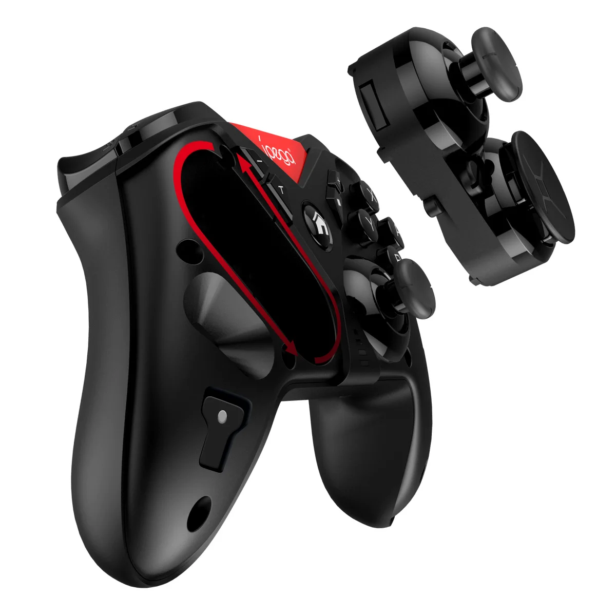 
Hottest selling Programmable Game Controller Exchangeable 3D Joystick Turbo gamepad for gaming mobile 