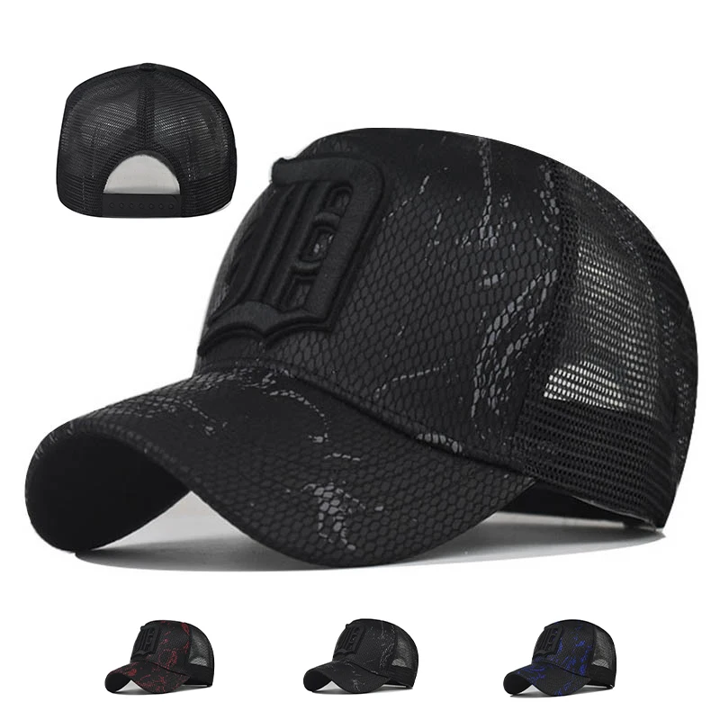 Custom Fashion Trucker Hat Soft Mesh Custom 6 Panel Foam Front Mesh Baseball Cap Hat 3D  Embroidered Trucker Hat Cap