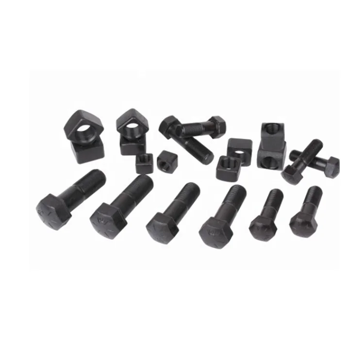High-Strength Track Shoe Bolt Track Bolts & Nuts Grade 12.9