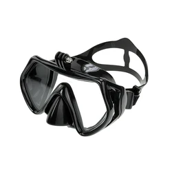 Factory supply motion camera mount free diving big nose scuba mask