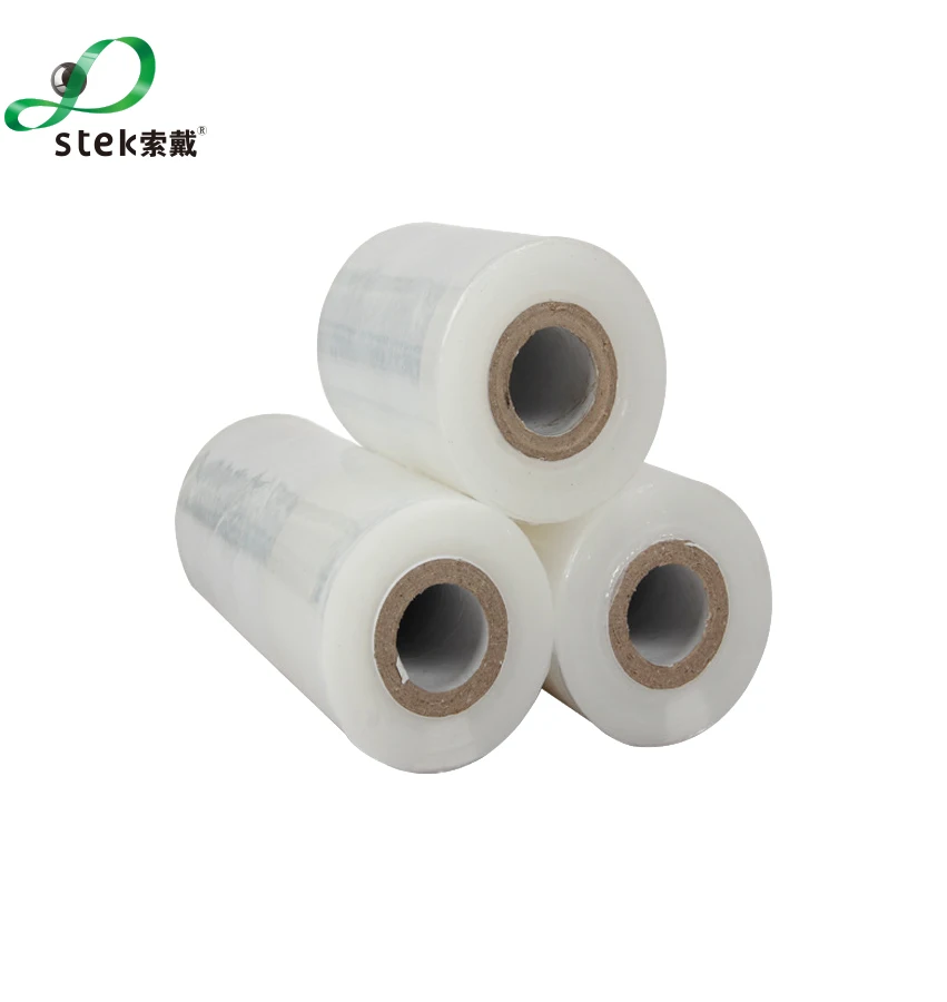 Top  Grade Material LLDEP Clear Pallet Transparent PE stretch film with good toughness for Packing