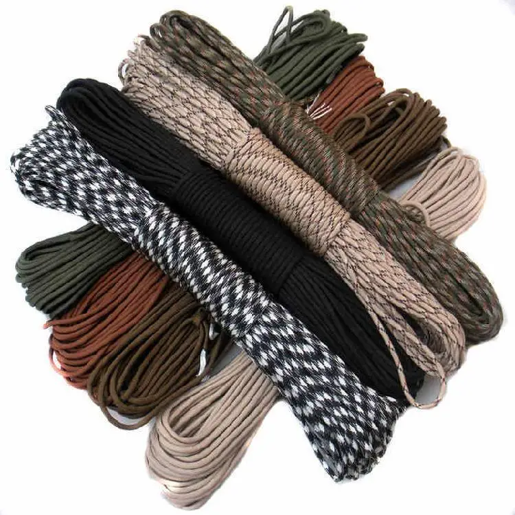 Outdoor 7 Core Parachute Cord Nylon 4mm 350lb Paracord