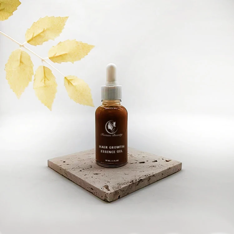 OEM Anti loss serum hair growth oil Natural Organic Rosemary Herbal Castor Almond Oil Hair Treatment Growth Serum