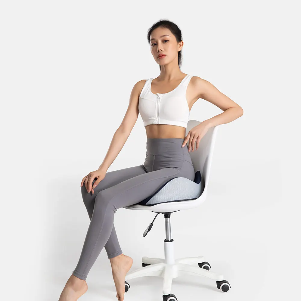 Bewalker Hot ergonomic orthopedic pain relief comfortable and breathable memory foam chairs pads seat cushion