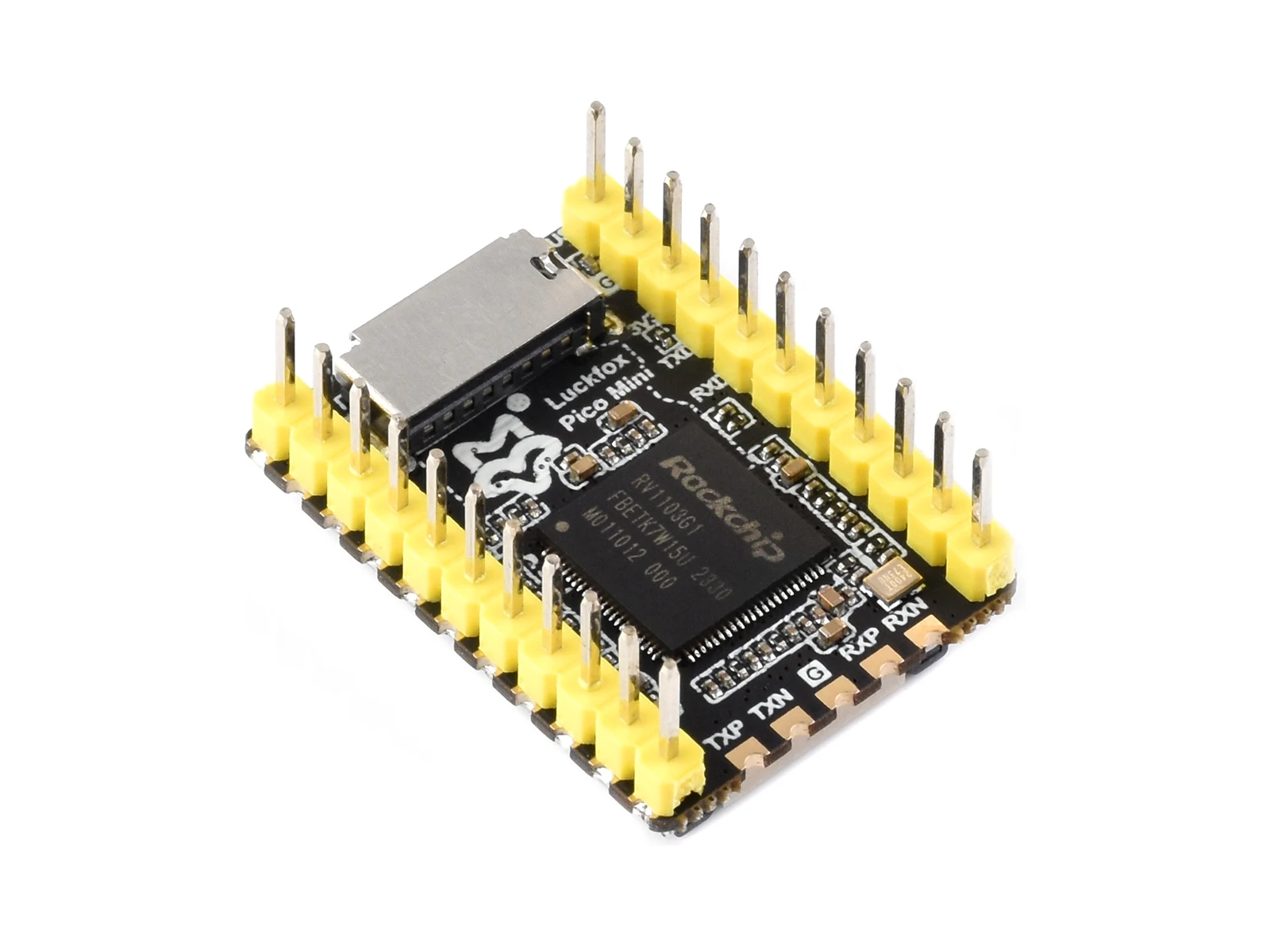 Luckfox Pico Mini RV1103 Linux Micro Development Board интегрирует процессоры ARM Cortex-A7/RISC-V MCU/NPU/ISP
