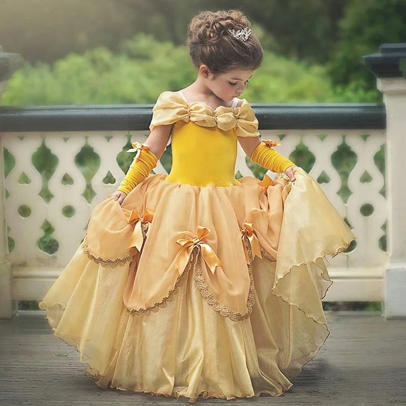 Indian royal princess elegant dress pretty girls dress children dresses kid clothes