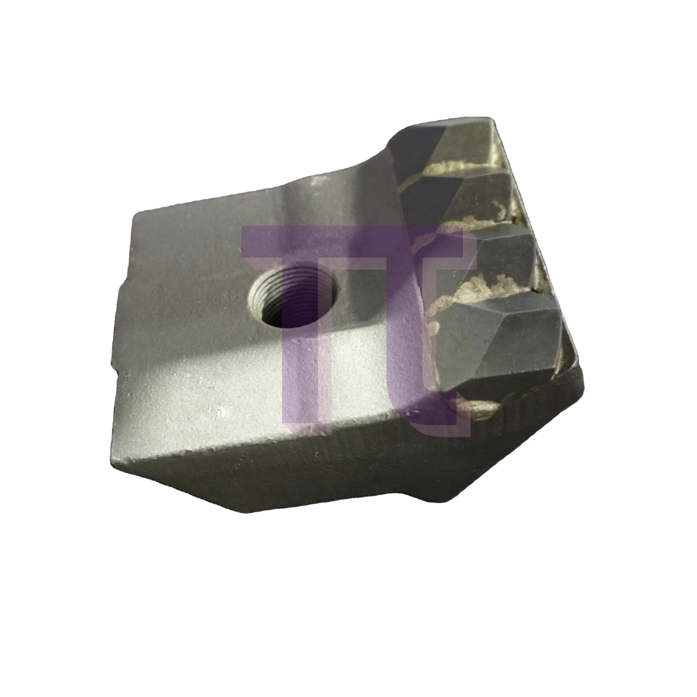 Wholesale forestry mulcher hammer planner teeth FAE mulcher cutters with four carbide tips stone crusher Seppi Mulcher teeth