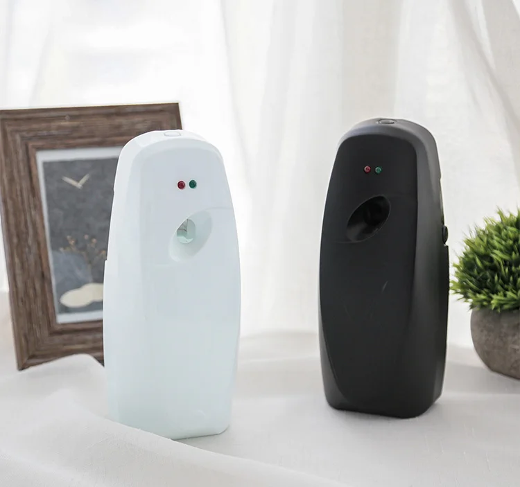 Customize Logo Toilet Bathroom Wall Mounted Timing Auto Spray Air Freshener Dispenser Automatic Aerosol