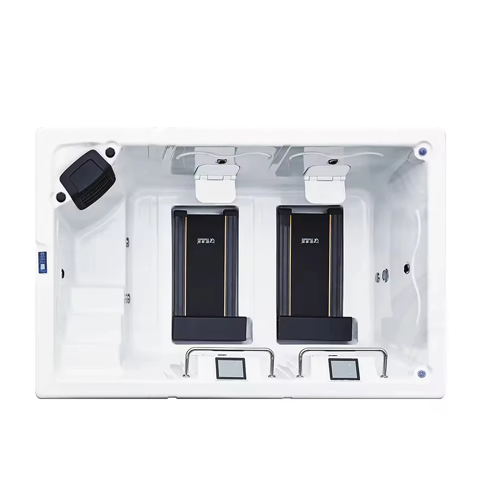 Factory Price Hydrotherapy Massage Jacuzzi Prefabricate Acrylic Above-ground Inground Pool Outdoor Swimming Spa Pool Easy to Use