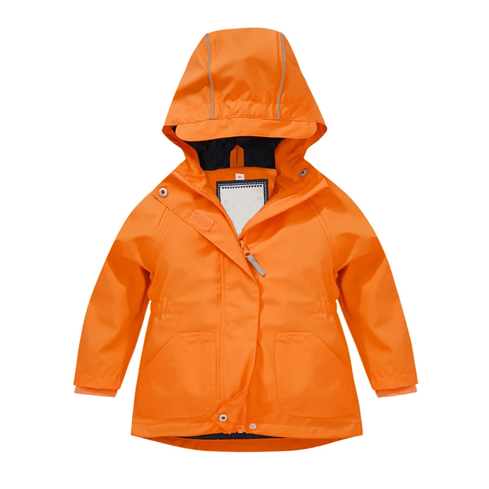 Kids raincoat waterproof windproof custom cute teenage shop  Reusable trench child girls rain coat raincoat for kids