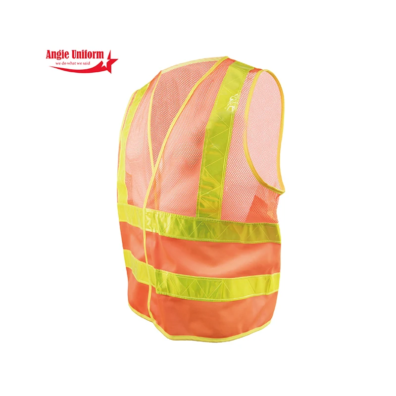 March expo China Professional Manufacturer Customized Reflective Vest Road Traffic Safety Vests Survey Quilted Construction Worker Uniforms