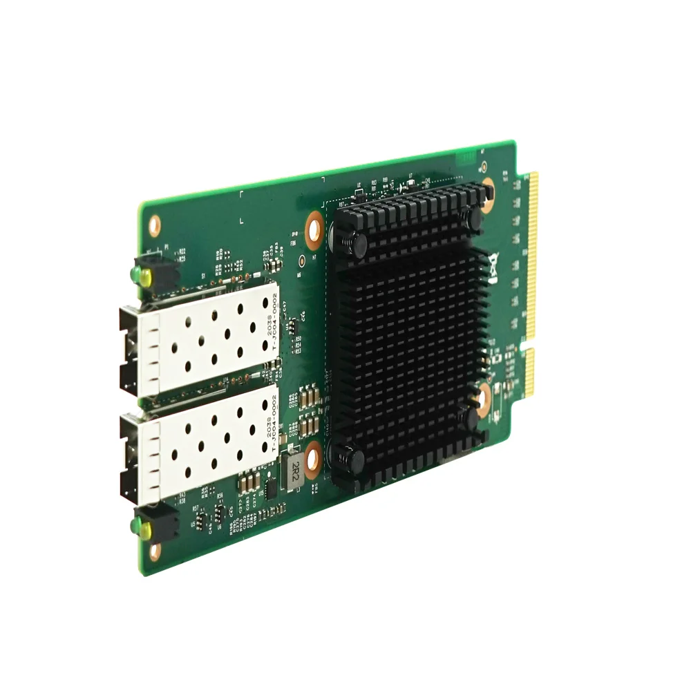 LR-LINK PCle x8 двухпортовый 10G SFP + мезонинный сетевой модуль Ethernet LREM5991PF-2SFP на базе микросхемы Intel 82599