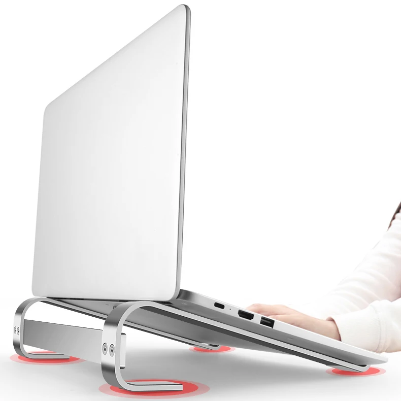 Ergonomic Desktop Aluminum Alloy Laptop Stand Metal Laptop Table Holder Notebook Bracket For Macbook Notebook Surfacebook