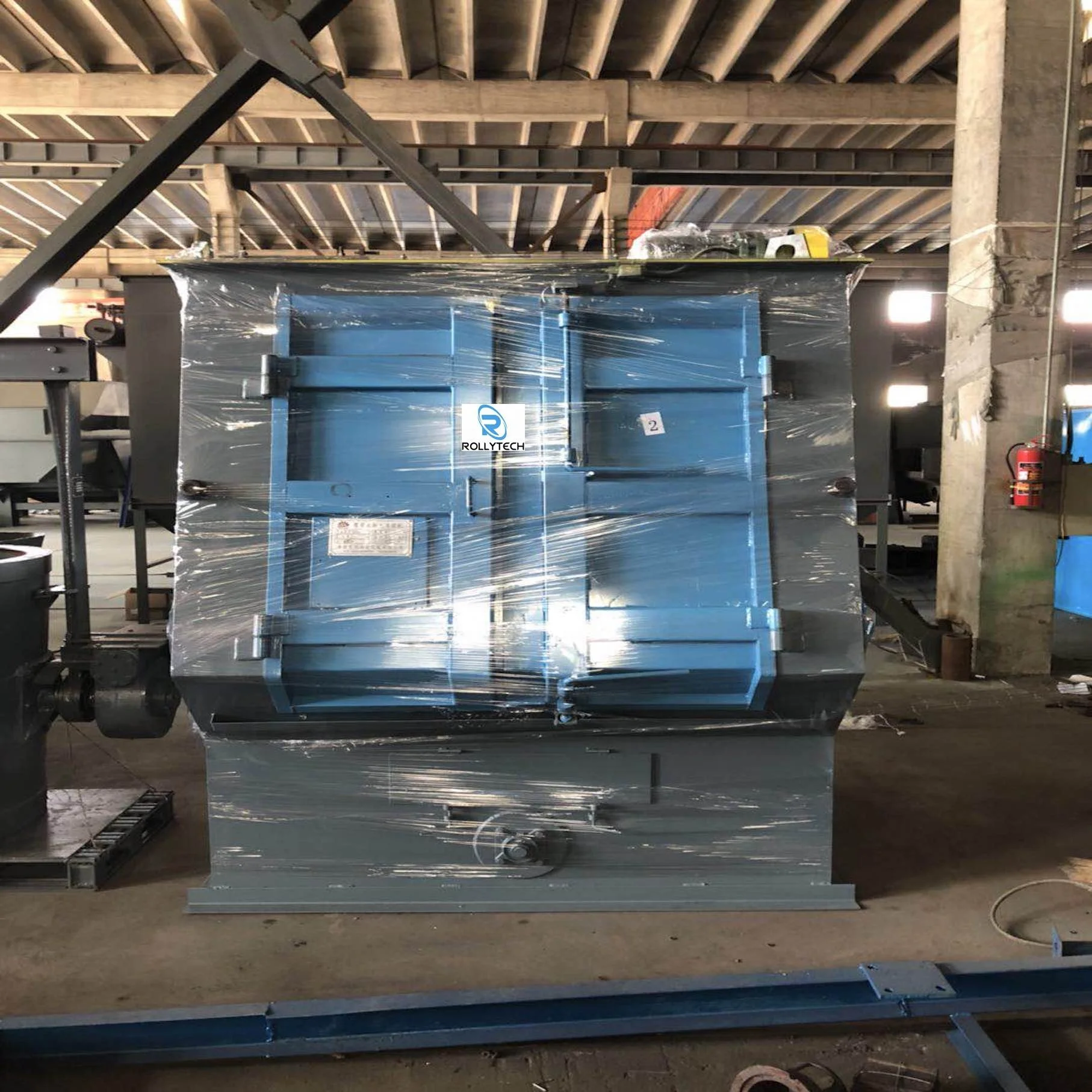 Дробеструйная машина для очистки тормозных дисков