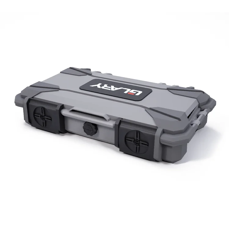 GLARY stackable crashproof tool transport case box protective hard knife storage case wholesale dustproof hand tool case box