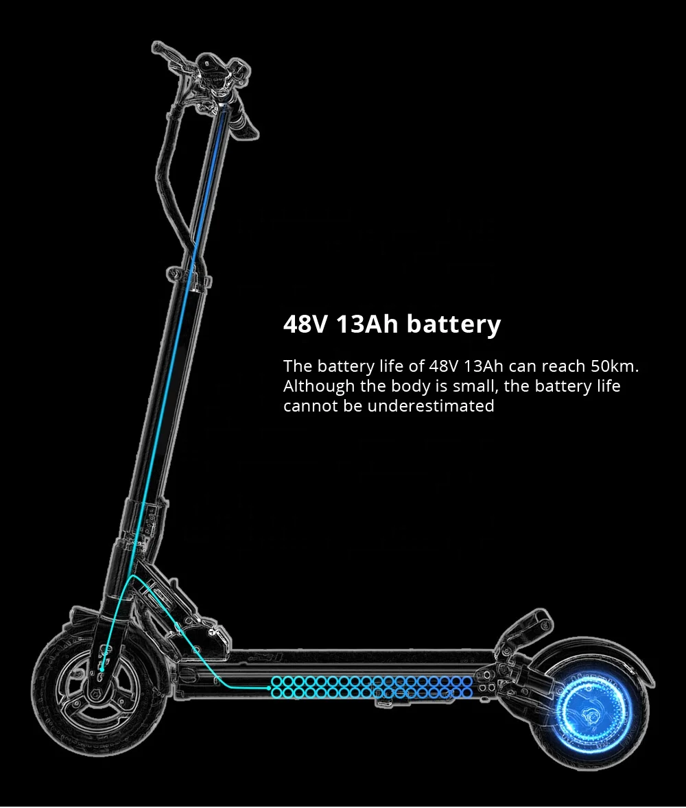  EU warehouse Kugoo Kirin X1 48V 13Ah 600W Powerful Motor 40km/h Lightweith and Protable High Performance Adult Electric