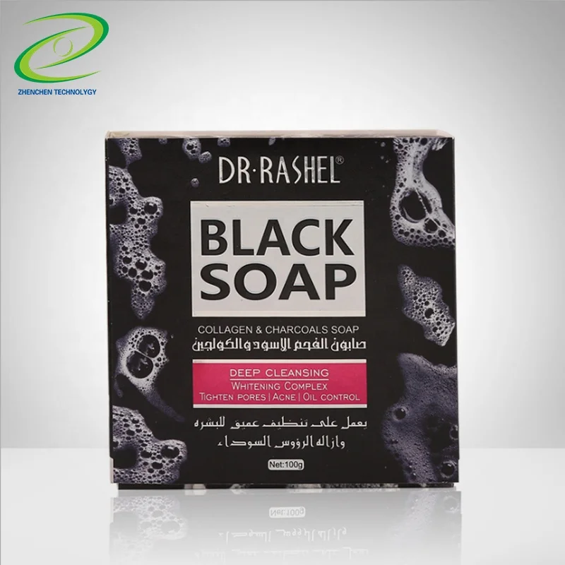 Face Soap Oily Skin Deep Clean Anti-Acne Bamboo Charcoal Soap