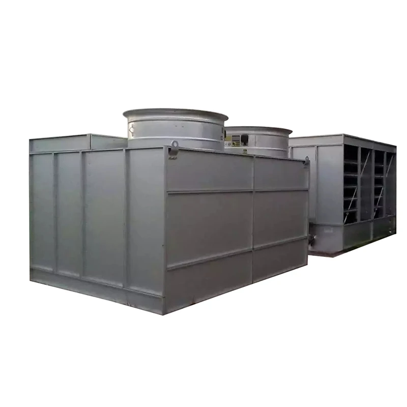 Closed cooling tower for water cooling chiller