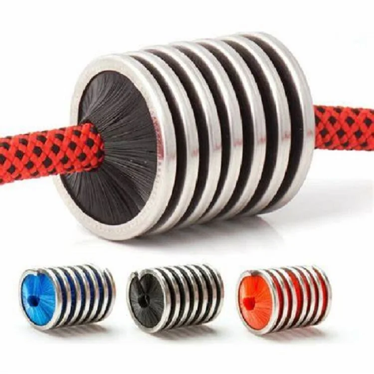 Flexible Coil Nylon Rope Rotary Cylindrical Inside Spiral Cleaning Brush