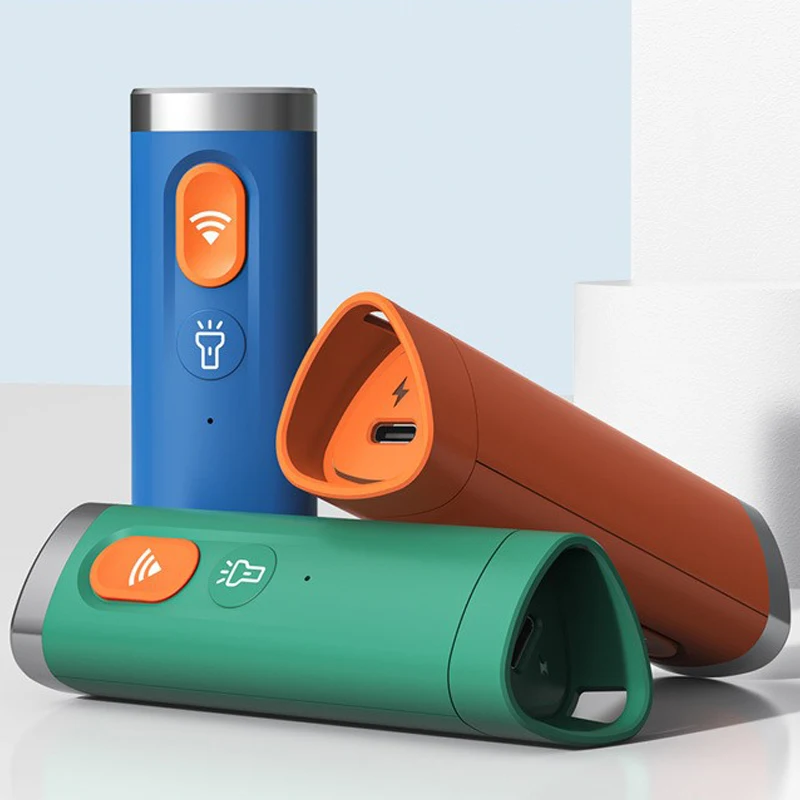 Black Ultrasonic Infrared Dog Deterrent Bark Stopper Anti Bark Handheld Dog Repeller