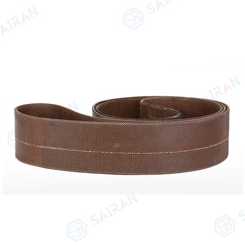 Gold supplier wholesale price canvas belt flat belt on paper core winding machine