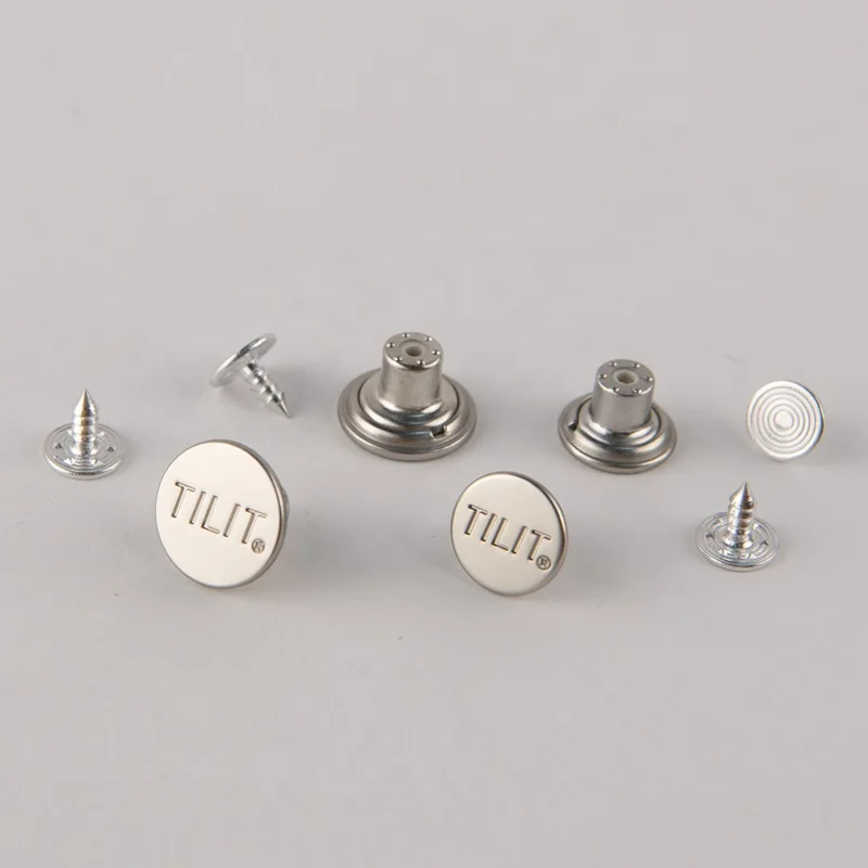 15mm Small Size Jean Button For Children Denim Pants And Jacket