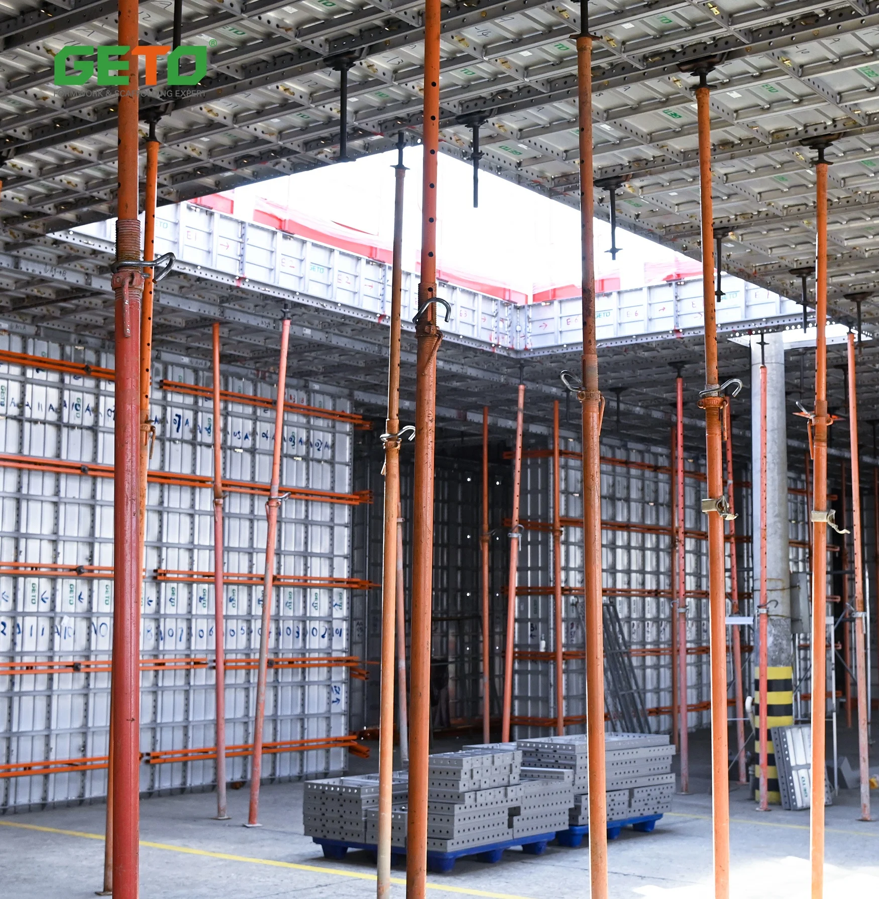 GETO Aluminium Concrete Formwork From China Factory
