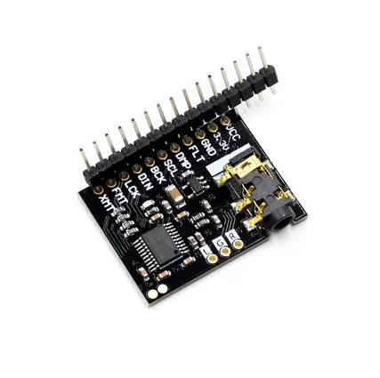 PCM5102A module PCM5102A DAC sound card board pHAT 3.5mm stereo word insertion audio module
