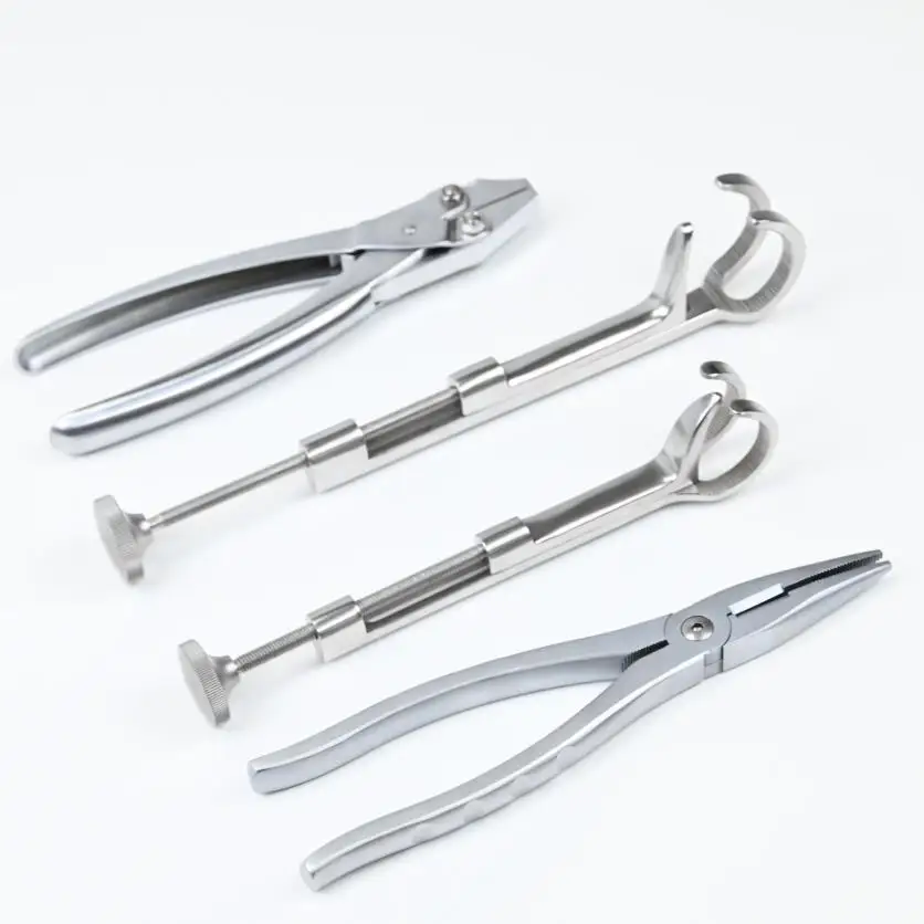 Surgical German Stainless Steel Customized Medical Instruments Surgeons Bone Holding Clamp