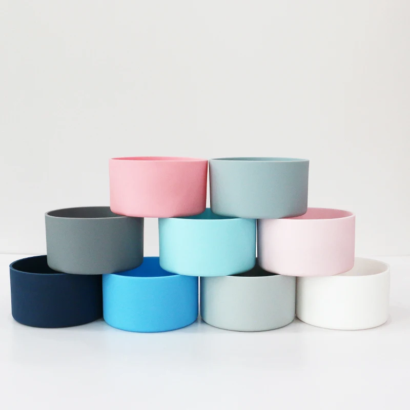 Customization Small MOQ Etsy AMZ Tumbler Silicone Sleeves Rubber Cover Sleeve Tumbler Silicone Boots