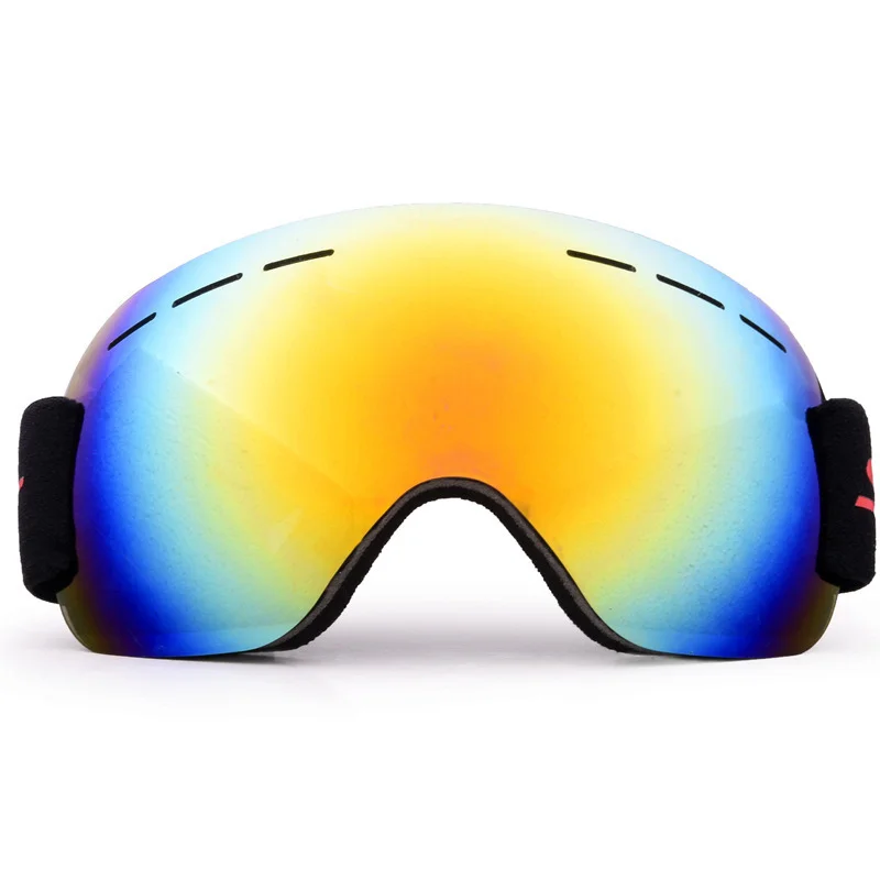 New Design Good Quality Big Spherical UV400 Protection Anti-Fog And Snow Ski Goggles Winter Mountaineering Snowboard