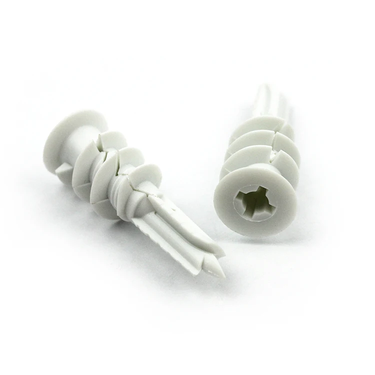 Self-Drilling Expansion Screws Drywall Plastic Anchors for Secure Fastening