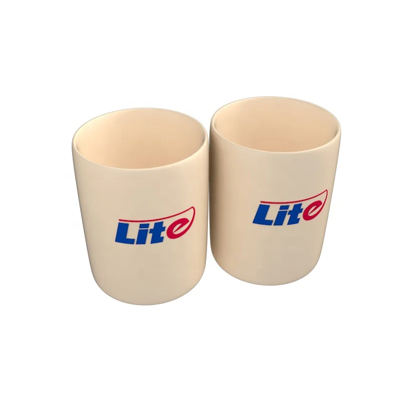 High quality Al2O3 99.7% 99% Alumina ceramic crucible for glass furnaces