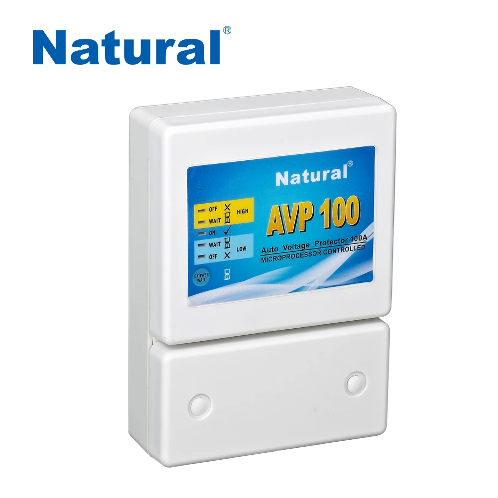 Auto Voltage Protector 100A over and under voltage surge protector,protector de voltage