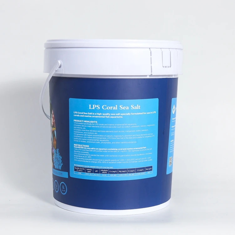 High Quality Instant Oceanic Sea Reef Salt Mix Eco-Friendly PET/Plastic Material for Water Aquariums and Coral Farms