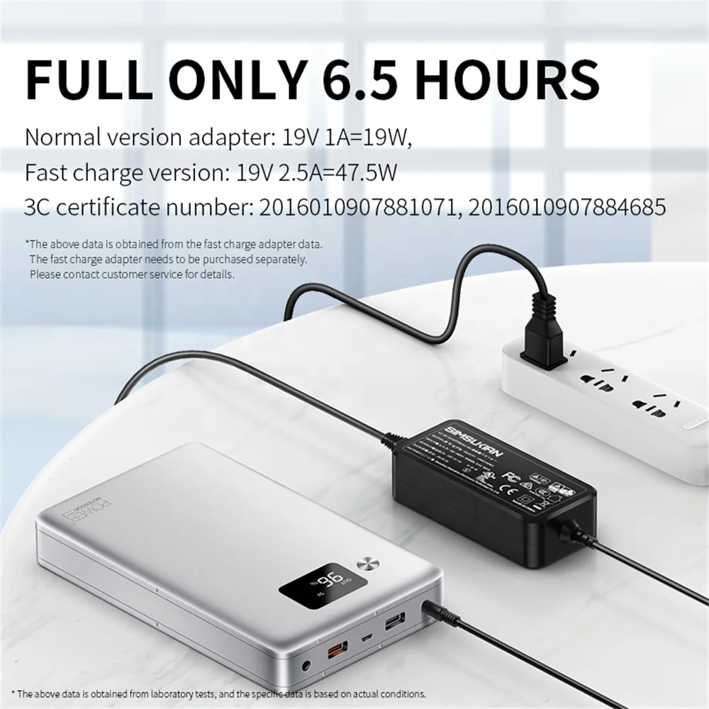 2020 high capacity 80000M car jump starter power bank mobile laptop fast charger